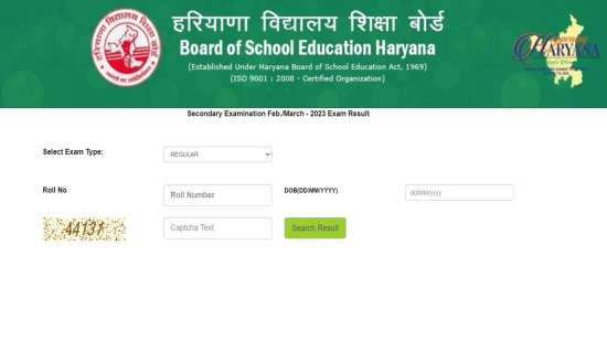 HBSE Result 2023 (OUT) Live: Haryana Board 10th Result Declared At Bseh ...