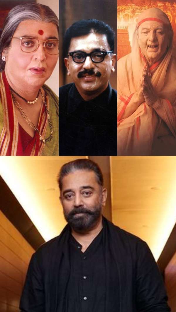 Kamal Haasan's transformations that scream he is master of disguise: Indian, Chachi 420 & more