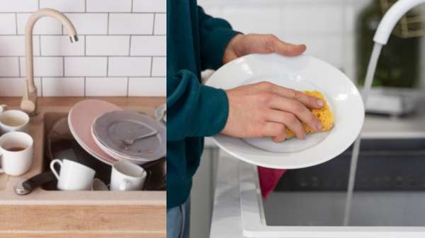 बर्तन धोते-धोते ठंड से जमने लगते हैं हाथ, तो इस ट्रिक का करें इस्तेमाल, हाथों में नहीं लगेगा ठंडा पानी