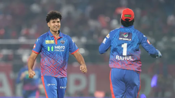 Madhav Tiwari with KL Rahul