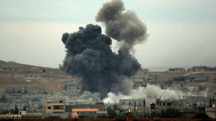 US airstrikes in Iraq, Syria kills around 20 | World News – India TV