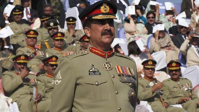 Pakistan army chief General Raheel Sharif