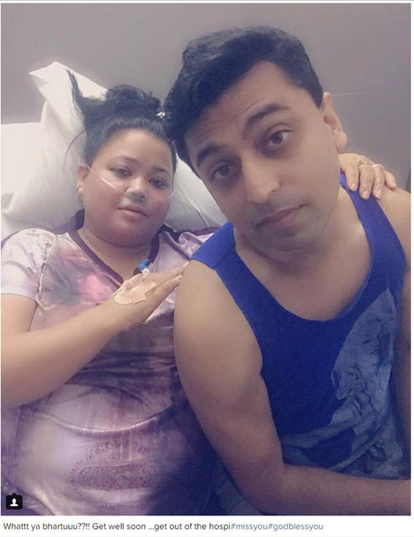 Comedian Bharti Singh aka 'Lalli' rushed to hospital after chest pain