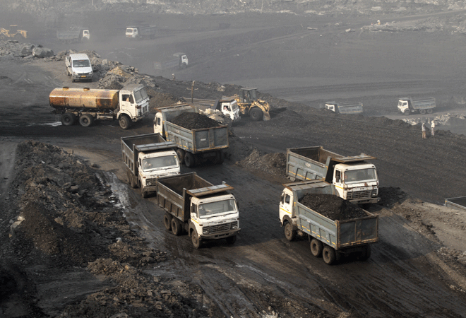 The report by CAG on e-auction of coal blocks was presented