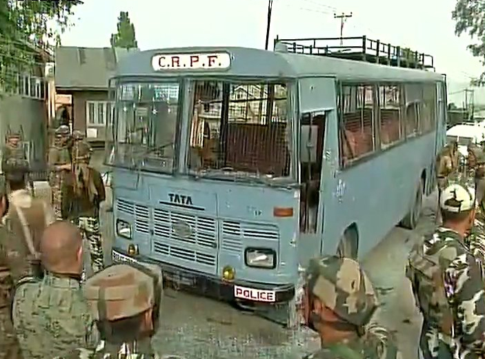 CRPF Bus