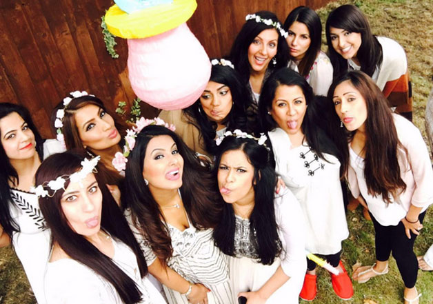 See Pics: Geeta Basra beams with joy during her baby shower – India TV