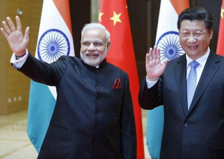 PM Modi with Xi Jinping