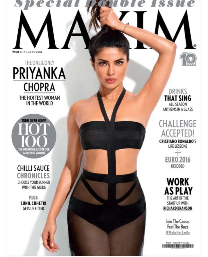 Hottest Woman In The World Priyanka Chopra Turns Up The Heat On Maxim 