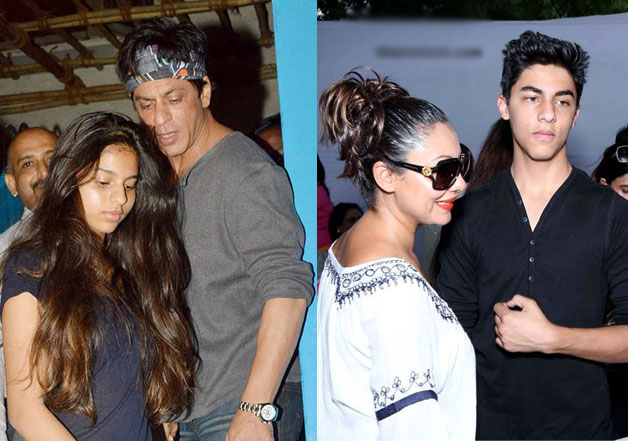 Srk Dines With Daughter Suhana Gauri Aryan Go Shopping See Pics