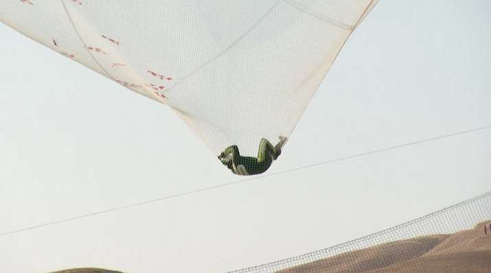 India Tv - Luke Aikins makes history by jumping from 25,000 feet without chute India Tv - Luke Aikins makes history by jumping from 25,000 feet without chute