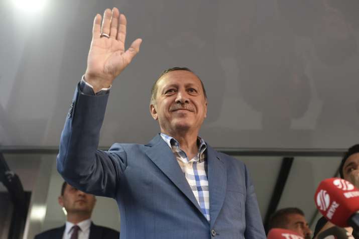 Turkish President Recep Tayyip Erdogan in Istanbul on July