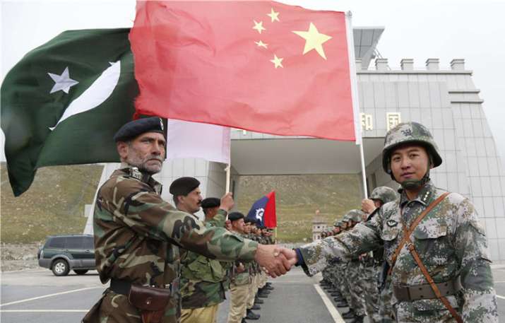 Border troops of China and Pakistan have launched joint