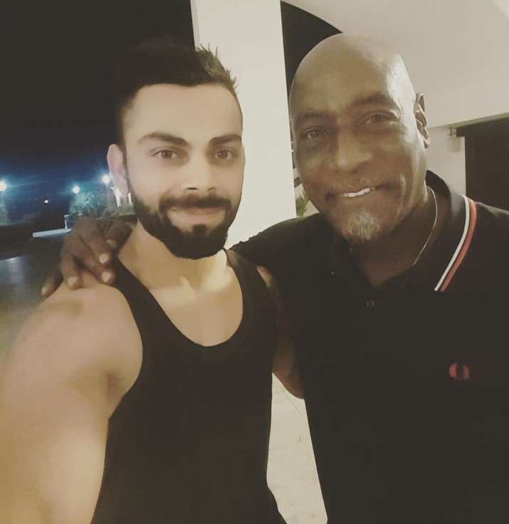 When Kohli and Co. got a surprise visit from Viv Richards