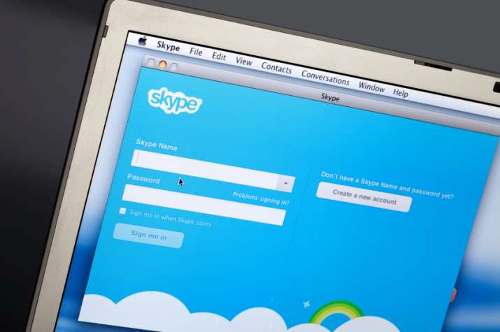 skype in browser sharing screen