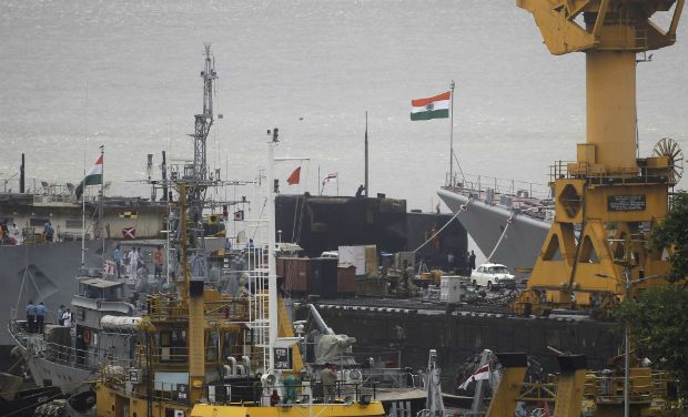 Mumbai Naval dockyard