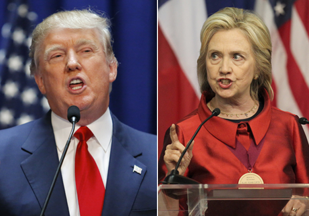 Donald Trump and Hilary Clinton