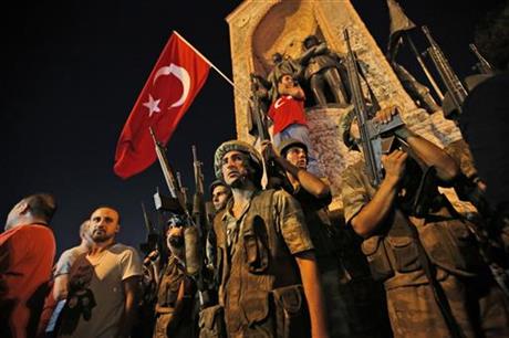 Those responsible for coup will have to pay, says Turkey