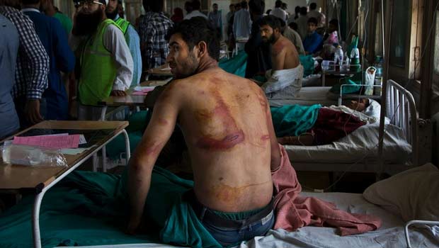 Sameer Ahmed, who was allegedly beaten up soldiers