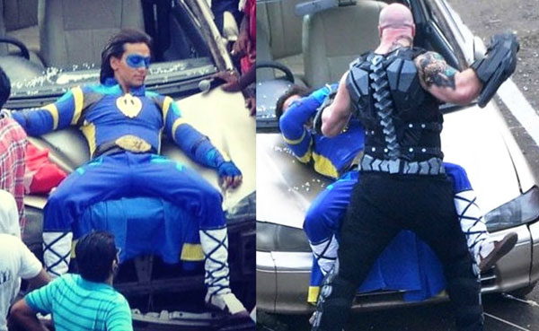 A Flying Jatt: Tiger Shroff and Nathan Jones underwater 