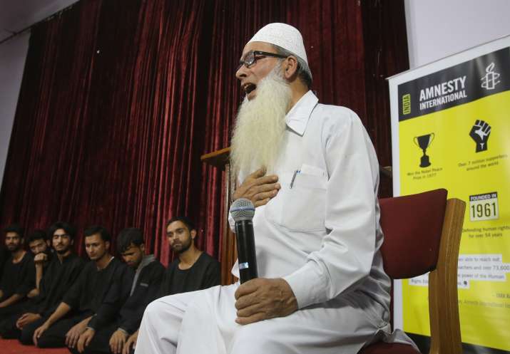Amnesty International India event in Bangaluru on August