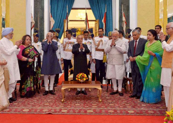 President Pranab Mukherjee hostes At Home function