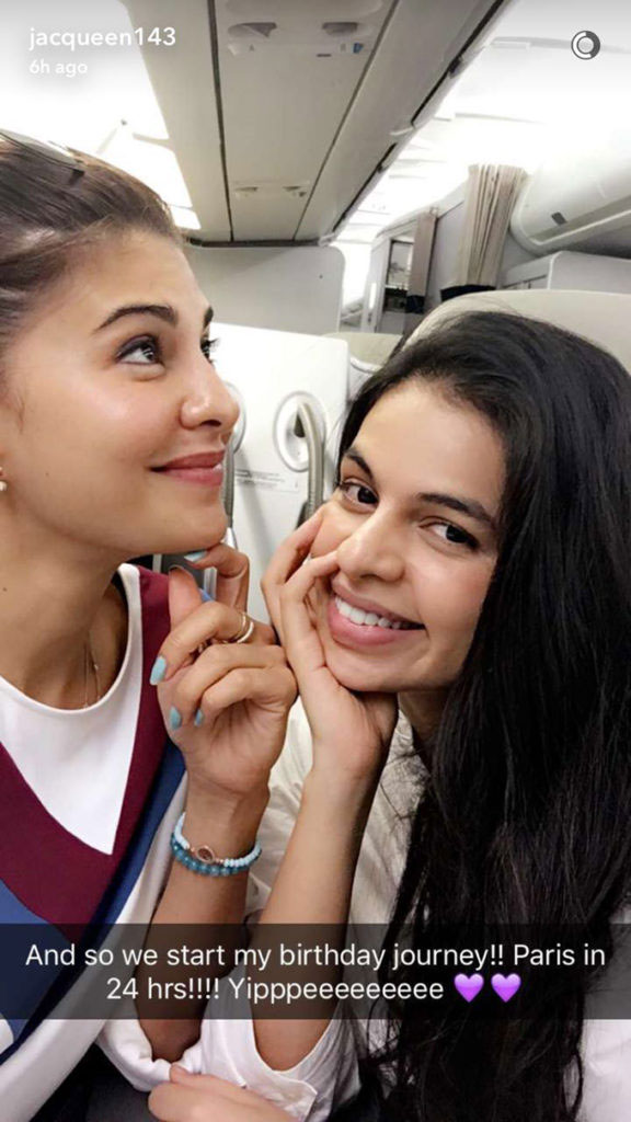 See Pics: Know why Jacqueline celebrated her birthday on airport – India TV