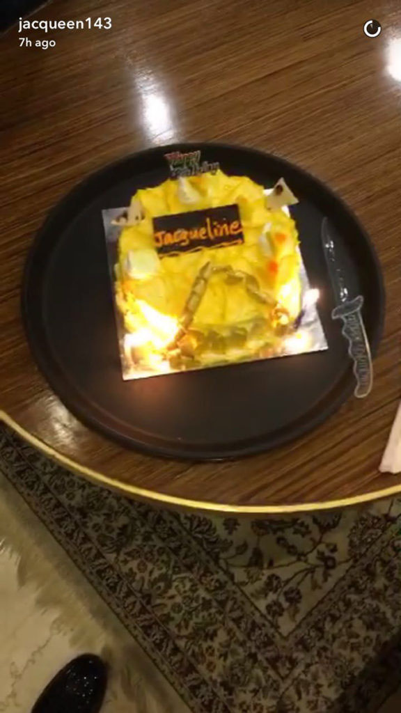 See Pics: Know why Jacqueline celebrated her birthday on airport