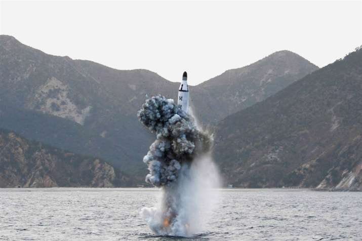 North Korea fires submarine-launched ballistic missile