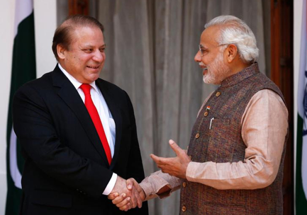 Nawaz Sharif and Narendra Modi