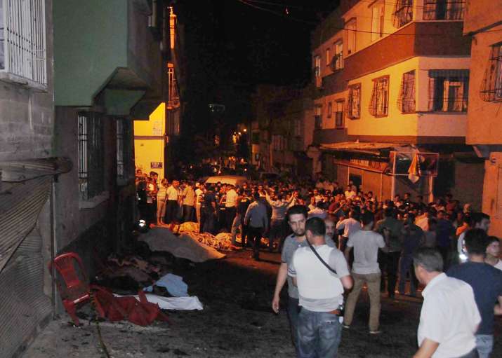 Wedding blast in southeast Turkey