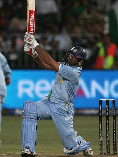 of table world cup Yuvraj Singhâ€™s World T20 an historic six in over in sixes