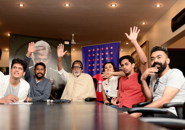 Big B connects with over 3.5 lakh school students via