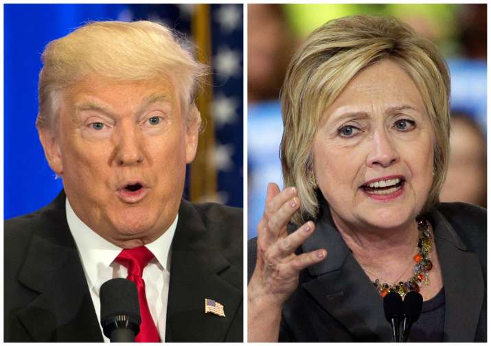 Hillary Clinton and Donald Trump will face each other in