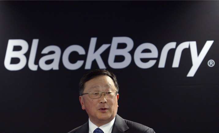 BlackBerry chairman and CEO John Chen