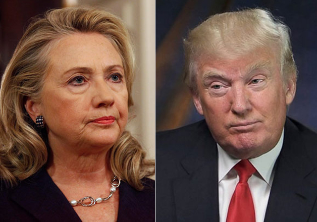Hillary Clinton and Donald Trump