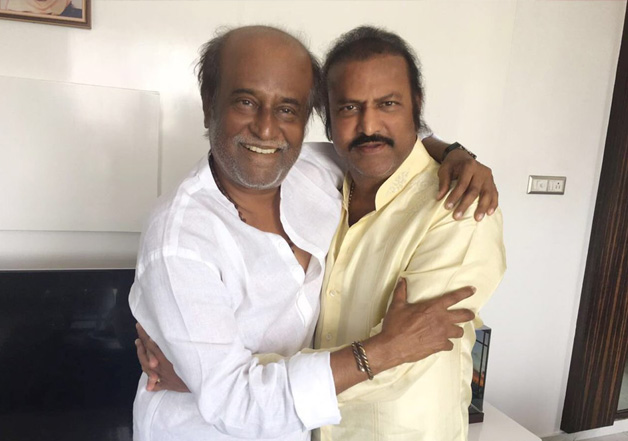 Rajinikanth and Mohan Babu