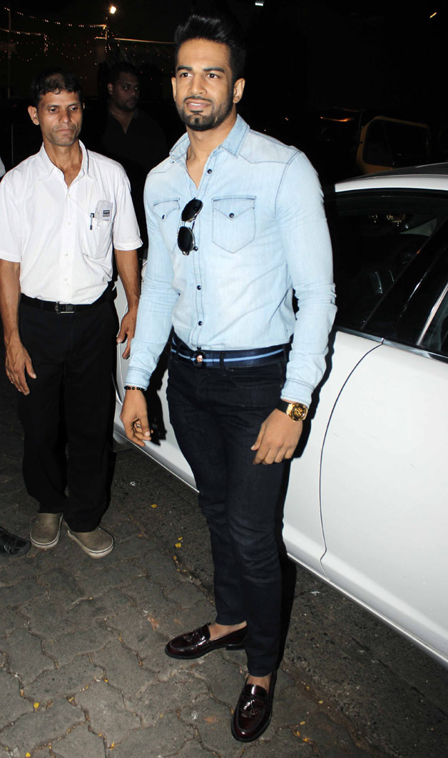 India Tv - Upen Patel at Raj Kundra's birthday bash India Tv - Upen Patel at Raj Kundra's birthday bash