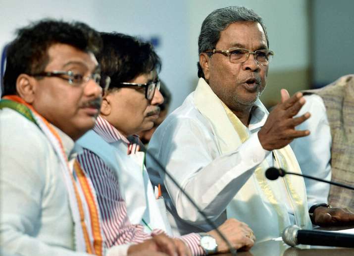 Karnataka Chief Minister Siddaramaiah