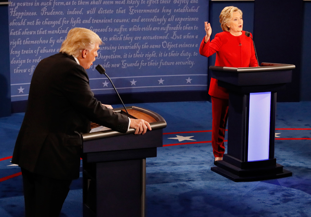 Donald Trump and Hillary Clinton