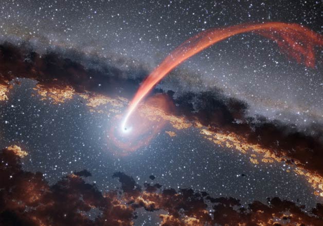 NASA's WISE telescope captures supermassive black holes eating up star ...