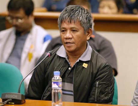Former Filipino militiaman Edgar Matobato