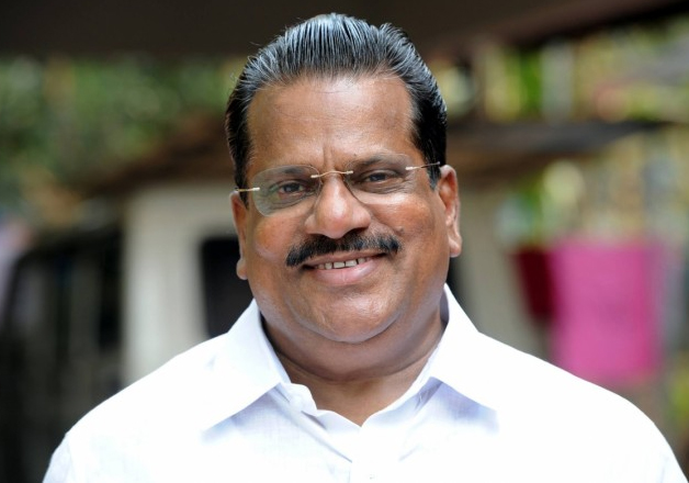 File pic of Kerala Industries Minister EP Jayarajan