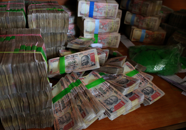 File pic of scrapped Rs 1,000 notes