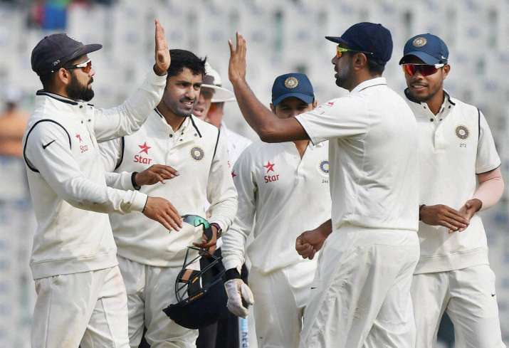 India inches closer to victory as Eng set meagre target of