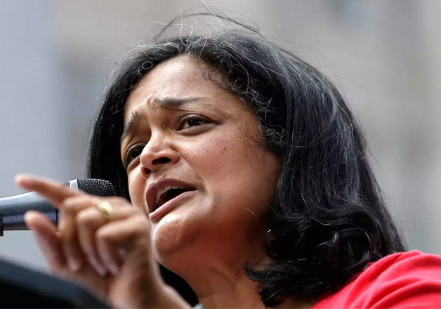 File pic of first Indian-American Congresswoman Pramila