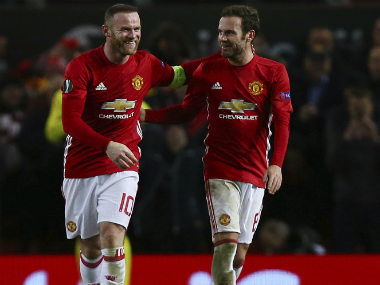 Rooney Becomes Manchester United S Top Scorer Leads 4 0 Win Against Feyenoord Soccer News India Tv