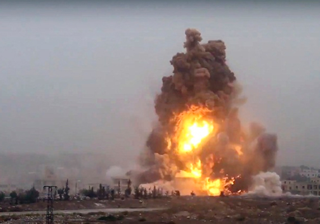Bombs strike rebel-held Aleppo and northern Syria, 54 dead