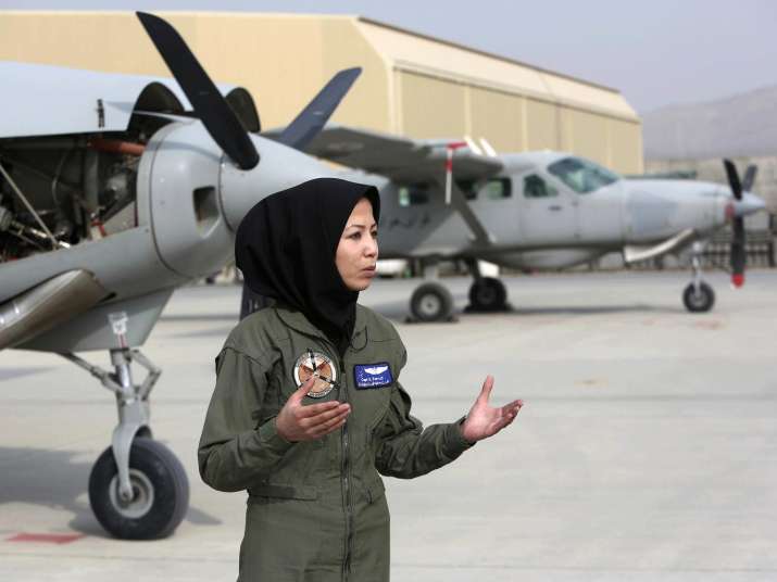 India Tv - Meet Afghanistan’s second female pilot who was once a refugee India Tv - Meet Afghanistan’s second female pilot who was once a refugee