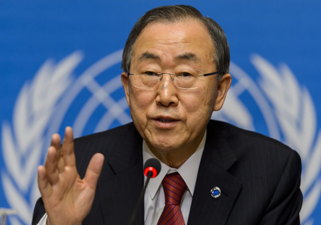 File pic - Outgoing UN Secretary-General Ban Ki-moon