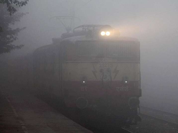 Over 80 Trains Delayed 13 Cancelled As Fog Engulfs Northern India Flight Operations Hit